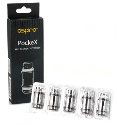 Aspire Pockex 0.6ohm coils (pack of 5) 18-23W
