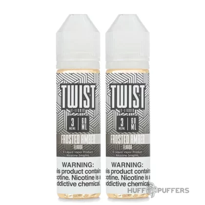 Twist E-Liquids – Frosted Amber (Frosted Sugar Cookie) 120mL - Nicotine Strength#0mg>3mg>6mg