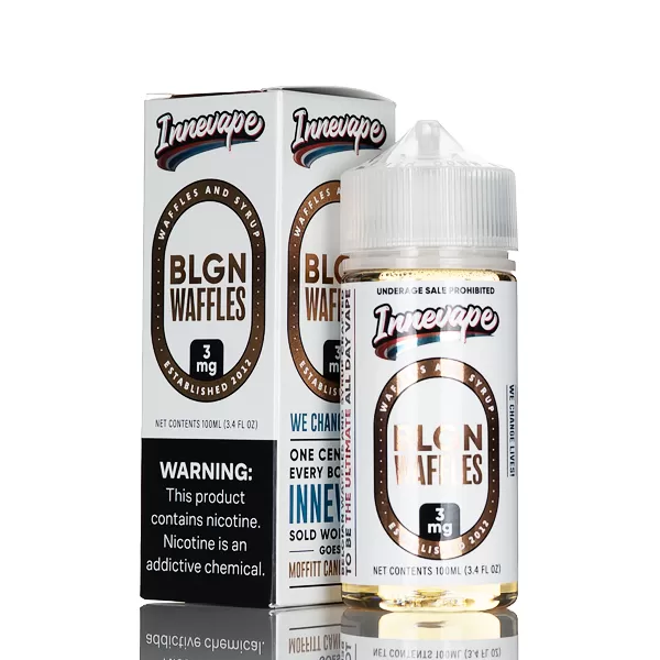 Innevape E-Liquid - BLGN Waffles - 100mL - 6mg