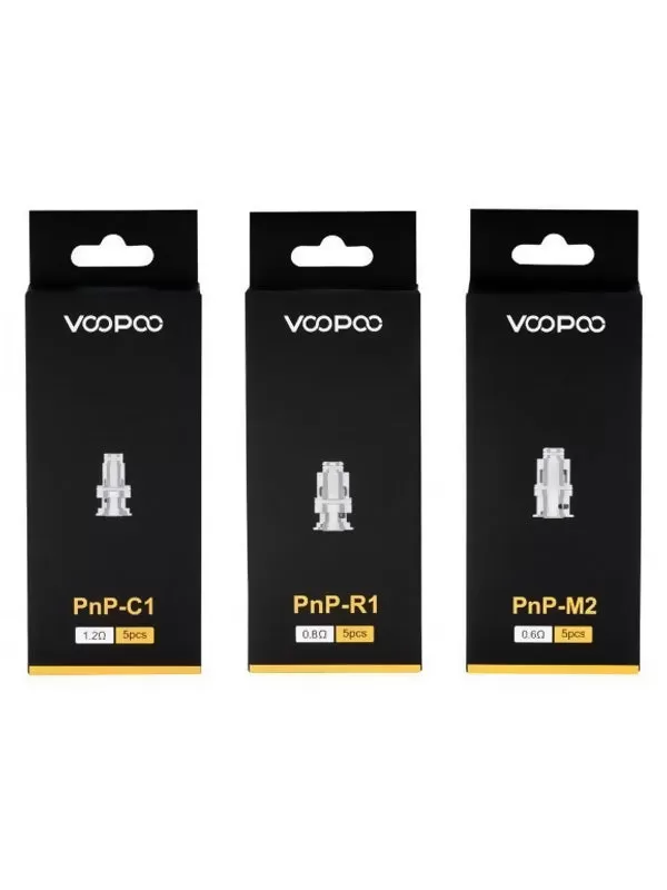 Voopoo PNP Replacement Coils (5 Pack) - 0.15ohm PnP-VM6 Mesh - Image 2