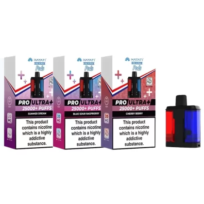 Hayati Pro Ultra Plus PODS - Kiwi Banana + Straw` Banana