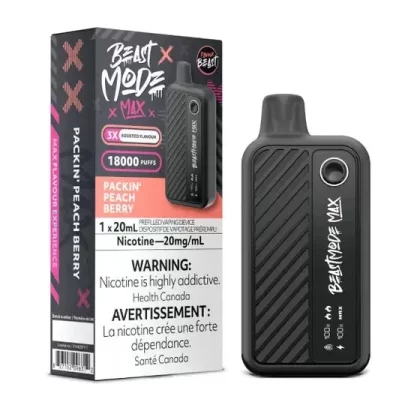 Flavour Beast Beast Mode Max 18K Disposable – Packin’ Peach Berry