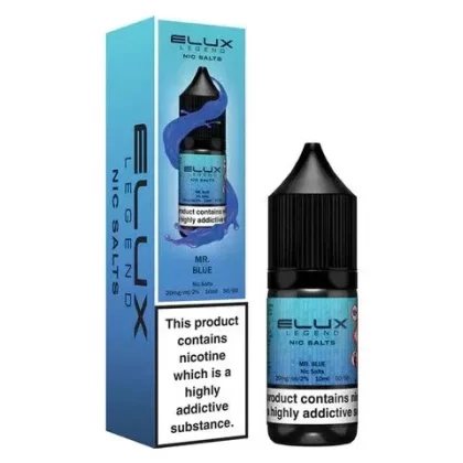 Mr Blue Elux Nic salt E liquid 10ml