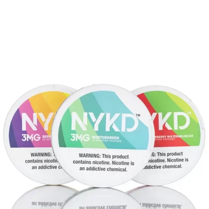 NYKD Nicotine Pouches - Berry Lemon 12mg