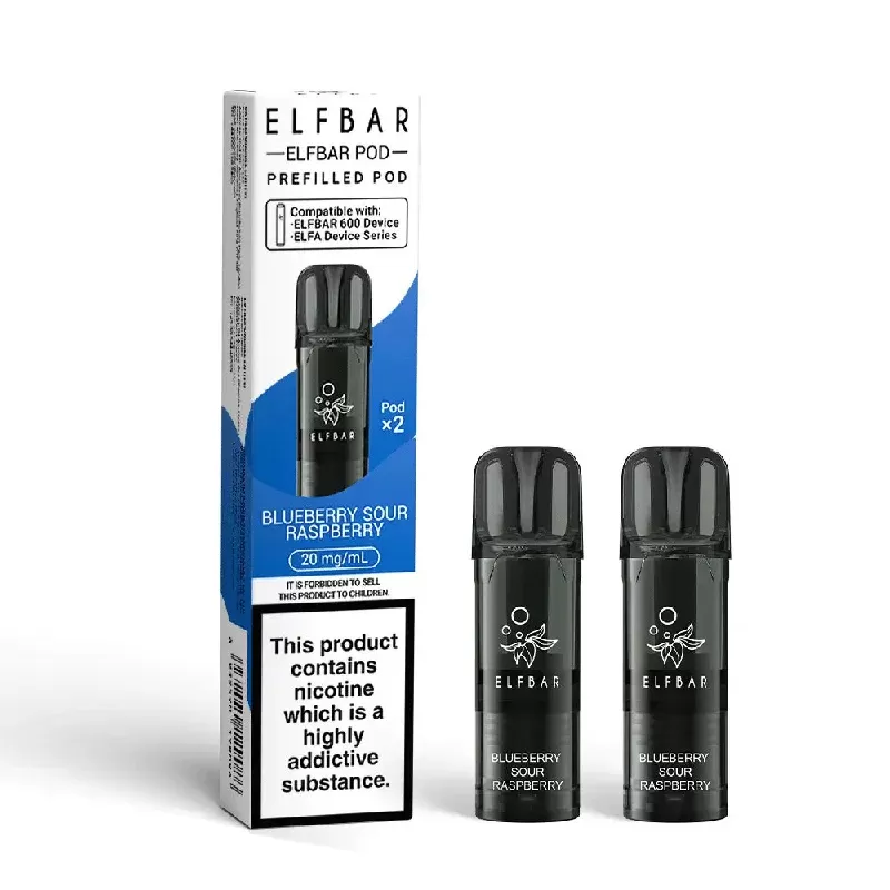 Elf bar 600 Prefilled Pod Blueberry Sour Raspberry - Ecigpremium
