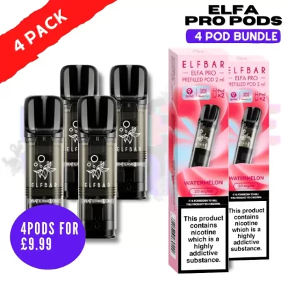 Watermelon ELFA Pro Pods – Pack Of 4 PODS
