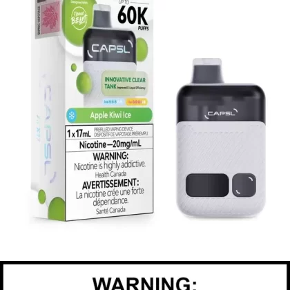 Apple Kiwi Ice CAPSL Disposable Vape