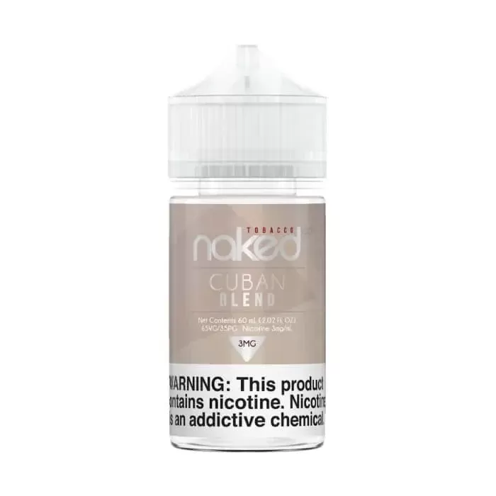 Cuban Blend Tobacco E-Liquid by Naked 100 Tobacco - Size#60ml~Nicotine#0MG>3MG>6MG>12MG