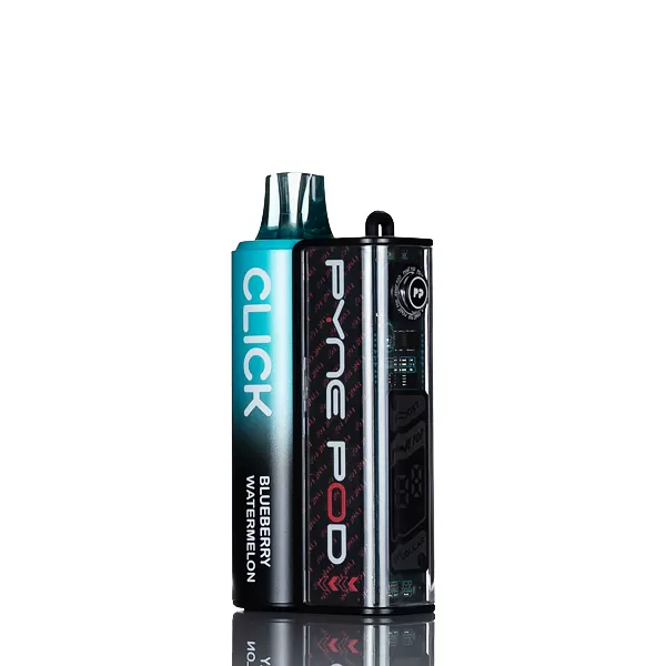 Pyne Pod Click 40K 40000 Puffs Disposable Starter FULL KIT - 5% - Blue Raz Glacial Ice - Image 3