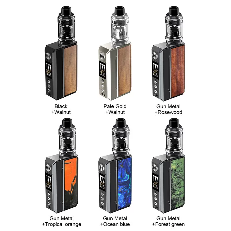 VOOPOO Drag 4 Box Mod Kit - Gunmetal+Tropical Orange/Resin Series(Standard) - Image 2