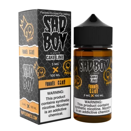 SADBOY E-Liquid - Funnel Cake 100ML - Cake Line Series