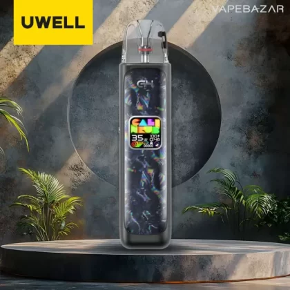 Uwell Caliburn G4 E-Zigaretten – Set Polar Black - Pod Kit / UWELL / 1300 mAh / 3 ml / max. 35 Watt / USB-C