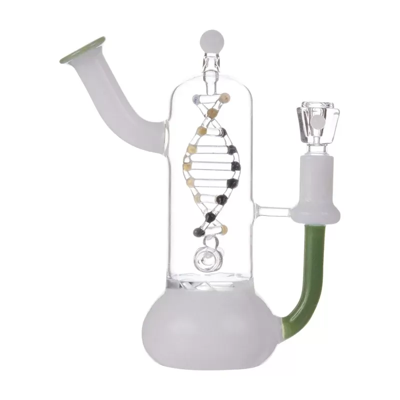 DNA Bong – 7in - Color#Blue>White
