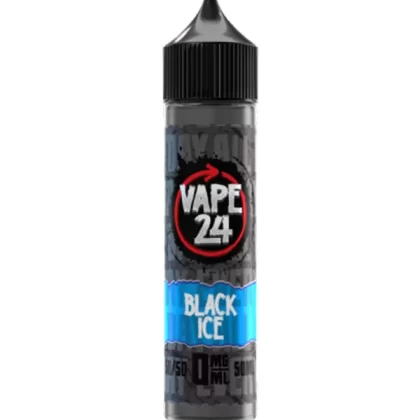 Vape 24 Black Ice 50/50 60ml E-Liquids