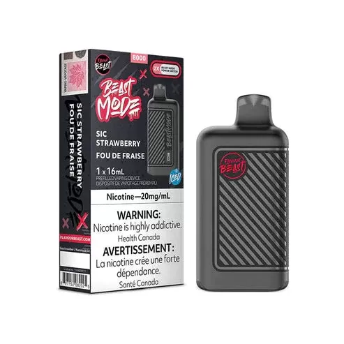 Flavour Beast BEAST MODE 8K – Sic Strawberry Iced