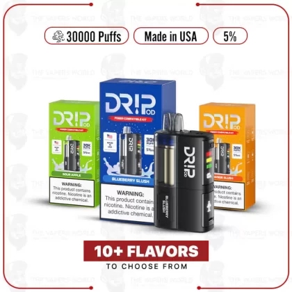Drip 30K Disposable Vape Kit – Made in USA - Thevapersworld
