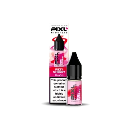 PIXL Nic Salt E-Liquid Fizzy Cherry 10ml - Nicotine Strength#20mg>10mg