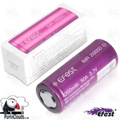 Efest IMR 26650 Vaping Battery