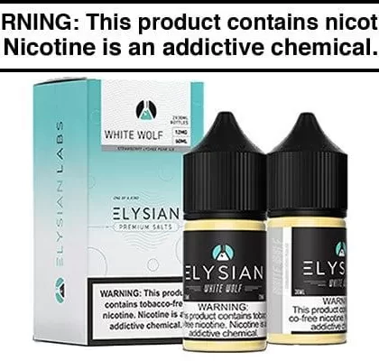 WHITE WOLF BY ELYSIAN SALTS 60ML - Vapejuice