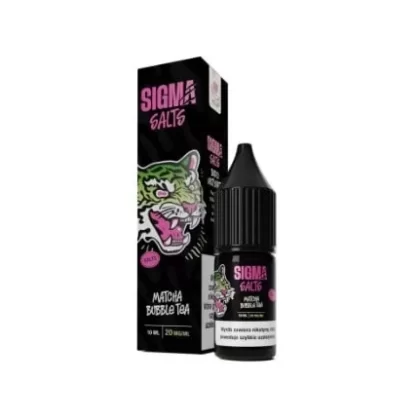 Liquid Sigma Salts 10ml 20mg Matcha Bubble Tea