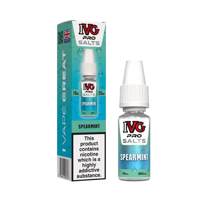Spearmint Nic Salt E-Liquid by IVG Pro