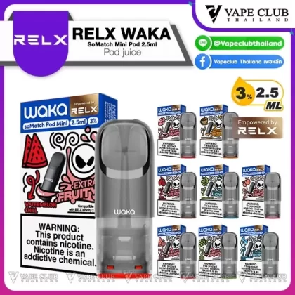 Waka soMatch Mini Pod Juice by Relx