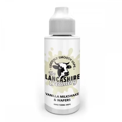 The Lancashire Creamery Vanilla Milkshake & Wafers