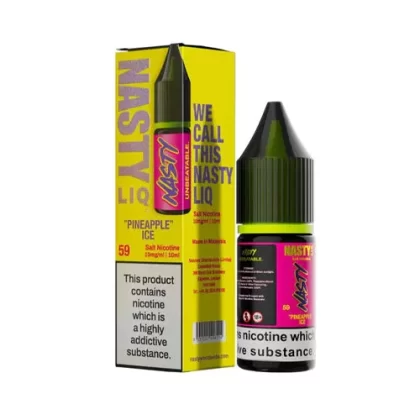 Nasty Liq Pineapple Ice Nic Salt - 10mg