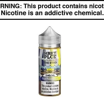 ICED BLUE PUNCH BERRY BY MRKT PLCE 100ML - Vapejuice