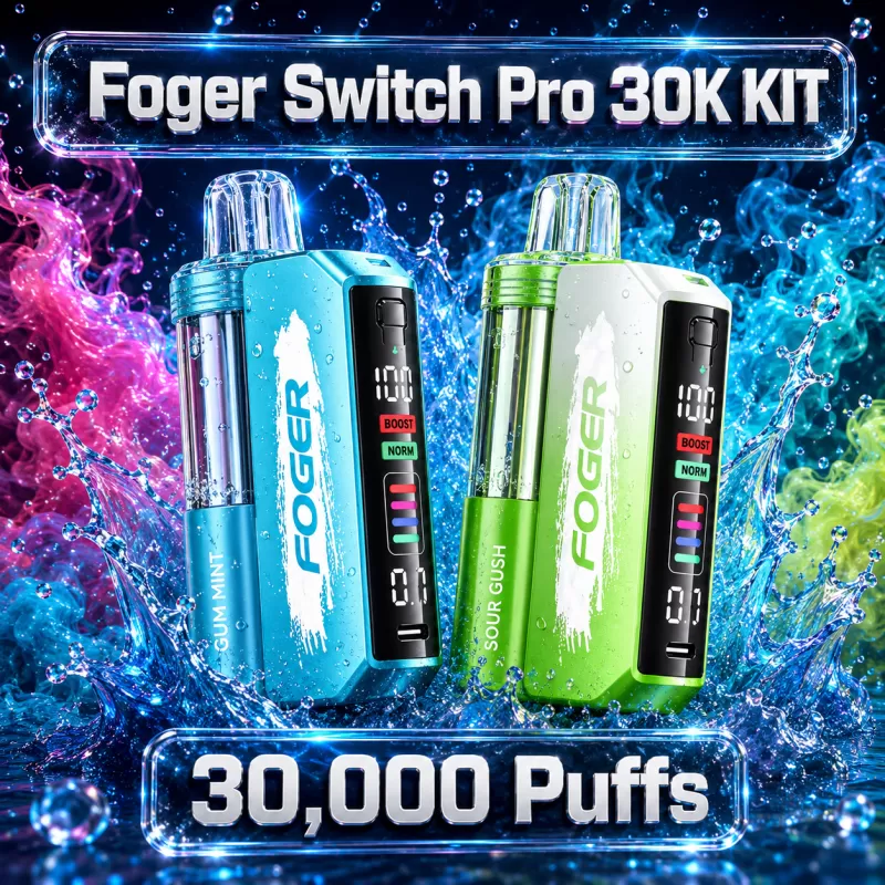 Foger Switch Pro 30K KIT TEXAS COMPLIANT AVAILABLE - Strawberry Banana (Texas Compliant) - Image 2