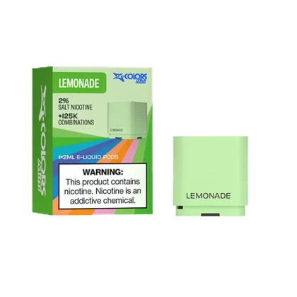 Zlabs Zcolors Mini Lemonade Pod - Nicotine Strength#Lemonade