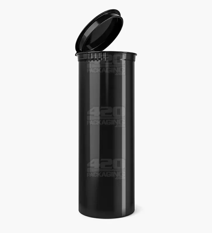 Child Resistant | Opaque Black Pop Top Bottles | 60dr – 14g – 75 Count