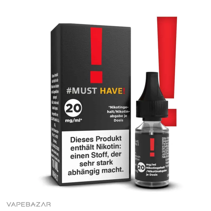 Must Have Nikotinsalz Liquid – ! - 10mg/ml - Image 2