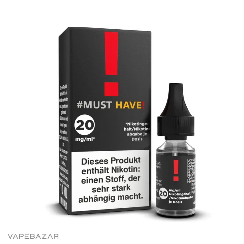Must Have Nikotinsalz Liquid – ! - 10mg/ml - Image 3