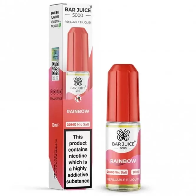 Bar Juice Rainbow Nic Salt E Liquid (10ml)