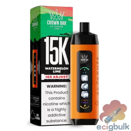 Alfakher ICE ADJUST 15000 Disposable Vape: Dual Modes, 15K Puffs, Adjustable Airflow