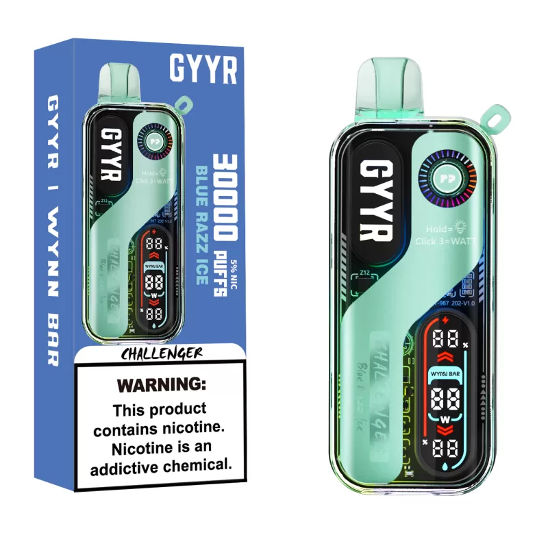 GYYR x Wynn Bar Challenger 30K Puff powered by PYNE POD Disposable Device - 30000 Puffs - Image 3