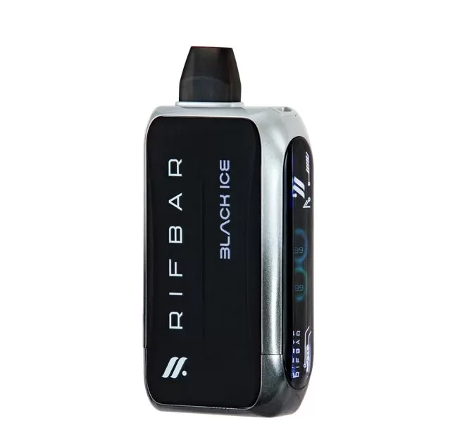 Rifbar Turbo X Rechargeable Disposable Vape (25,000 Puffs) - 50 mg / Strawberry Mango - Image 2