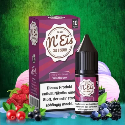 n’EIS Hybrid Nikotinsalz Liquid – Waldbeere - Vapebazar