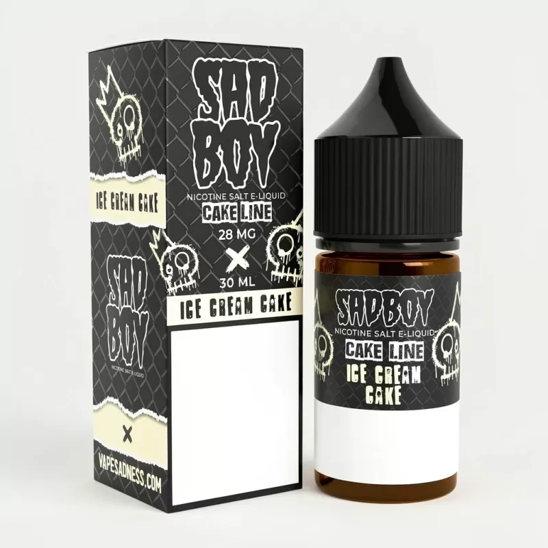 Ice Cream Cake SALT – Sadboy – 30mL 50VG/50PG Vape Juice - Vape Product; Vape Product, Vape Product (8C1784)
