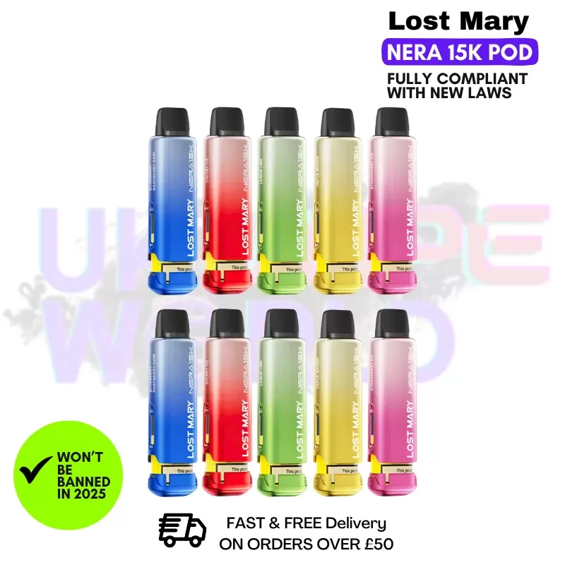 Lost Mary Nera15K Replacement Pods – £4.99