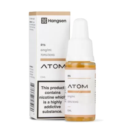 RY6 Tobacco E-Liquid Atom Series by Hangsen (10ml) - 0mg