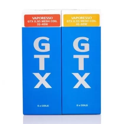 VAPORESSO – GTX – COILS Pack of 5