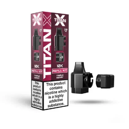 Titan X Prefilled Pod Triple Berry - Nicotine Strength#20mg (2A5571) (2A5571)