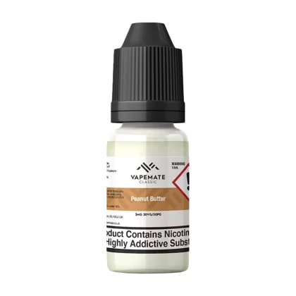 Vapemate Classic Peanut Butter 10ml - 50VG / 50PG / 3mg - Ecigwizard