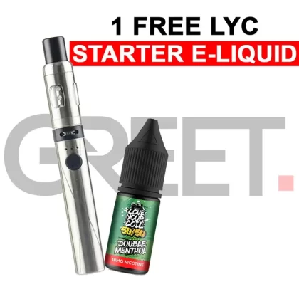 Innokin Endura T18 II Mini Kit - Colour#Black>Silver>Coral Pink>Blue>Purple>Green