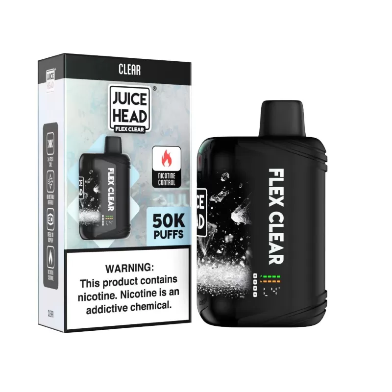 JUICE HEAD “FLEX FREEZE” 50K Puff Disposable - 50,000 Puffs - Raspberry Limeade - Image 2