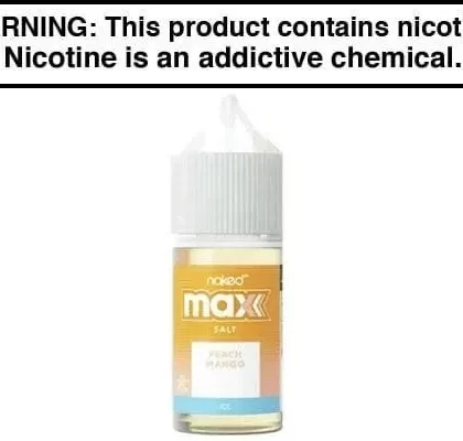 PEACH MANGO ICE BY NAKED MAX 30ML - Vapejuice