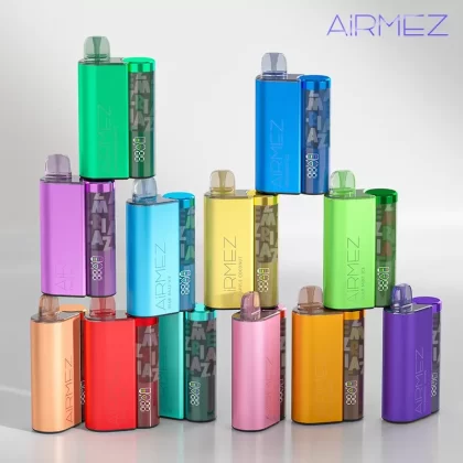 Airmez B20 20K Puffs Disposable Vape | 20ml E-Liquid | 2% Nicotine | Dual Mesh Coil | LED Display | Type-C Rechargeable | GEN II Technology | from Australia