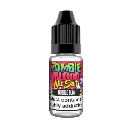 Zombie Blood Bubblegum Nic Salt Vape Juice - 10 Pack - Strength 20mg